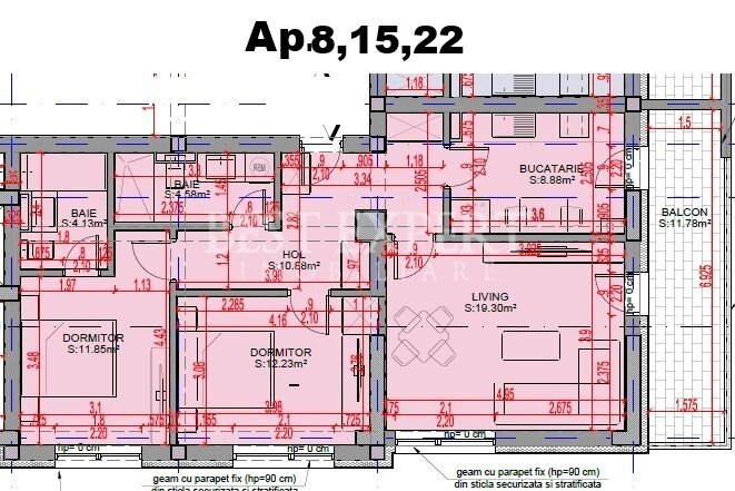 Titan, Pallady, 3 camere ideal familie, credit ipotecar 15%.
